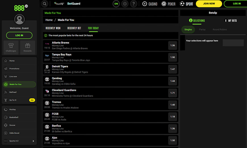 888sport Homepage