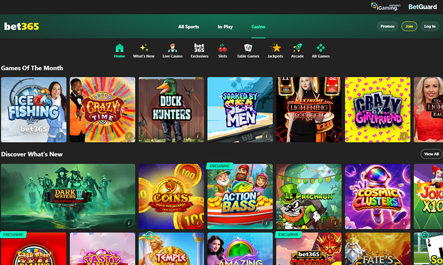 bet365 Homepage